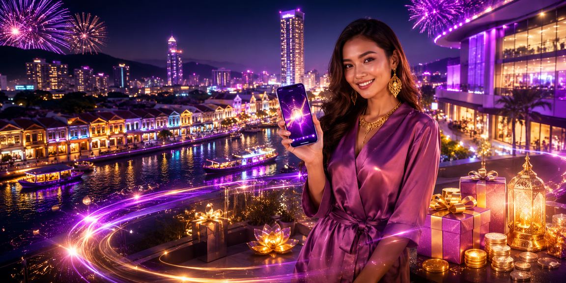 Pengguna VIP menikmati bonus permainan popular di Penang dengan v3cuci